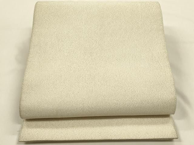 平和屋着物◎綴れ　全通柄袋帯　霞文　銀糸　正絹　逸品　DABK8746cm
