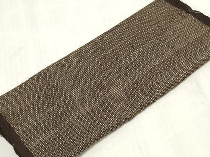 平和屋着物▼男性　羽織・コート　紬　解き反物　羽尺　80亀甲　総詰め　逸品　DABK9070zy
