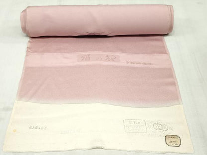 平和屋着物▼付下げ　反物　着尺　鏡裏花文　暈し染め　逸品　未使用　DABK9244zy