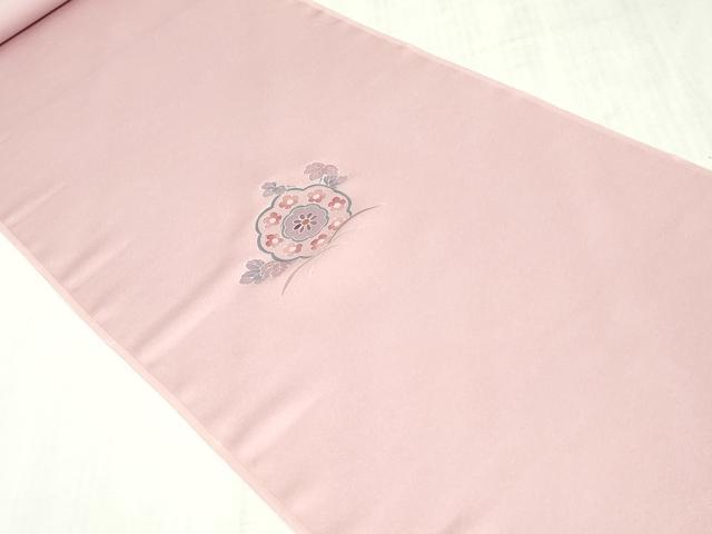 平和屋着物▼付下げ　反物　着尺　鏡裏花文　暈し染め　逸品　未使用　DABK9244zy