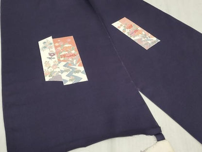 平和屋着物▼付下げ　反物　着尺　草花文　逸品　未使用　DABK9276zy