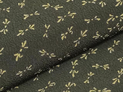 平和屋着物●江戸小紋　反物　着尺　熨斗文　東レシルック　洗える着物　未使用　DABK9349zy