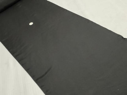 平和屋着物▼黒紋付　黒生地　反物　着尺　逸品　未使用　DABK9373zy
