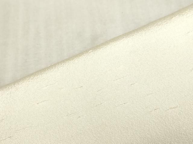 平和屋着物▼白生地　反物　着尺　御召縮緬　生成り色　逸品　未使用　DABK9378zy