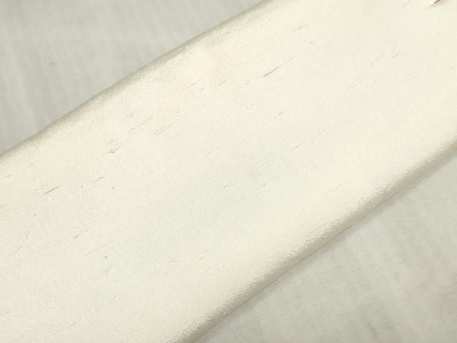 平和屋着物▼白生地　反物　着尺　御召縮緬　生成り色　逸品　未使用　DABK9378zy