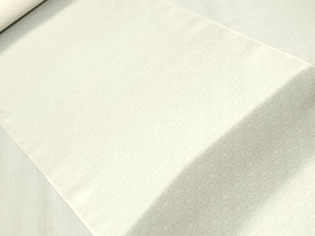 平和屋着物▼小紋　反物　着尺　源氏車地紋　暈し染め　八掛付き　逸品　未使用　DABK9507zy