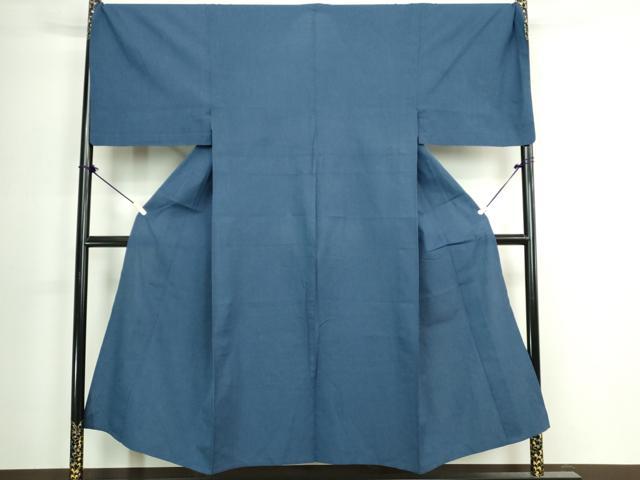 平和屋着物●男性　綿薩摩　単衣　縞　キングサイズ　木綿　逸品　DABK9553cd