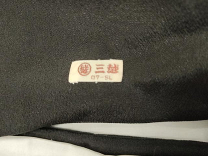平和屋着物■豪華黒留袖　花鳥文　金彩　三越扱い　正絹　逸品　DABK9774cd