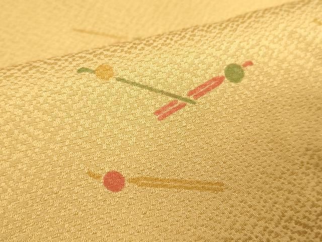 平和屋着物■長襦袢　無双仕立て　簪　正絹　逸品　DABK9783cd