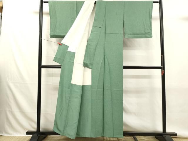 平和屋着物■伝統工芸師　服部光擴　江戸小紋　鮫小紋柄　正絹　逸品　DABK9790cd