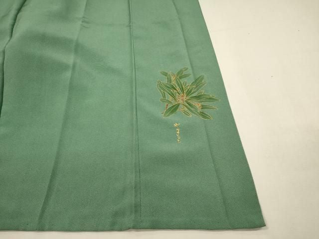平和屋着物■伝統工芸師　服部光擴　江戸小紋　鮫小紋柄　正絹　逸品　DABK9790cd