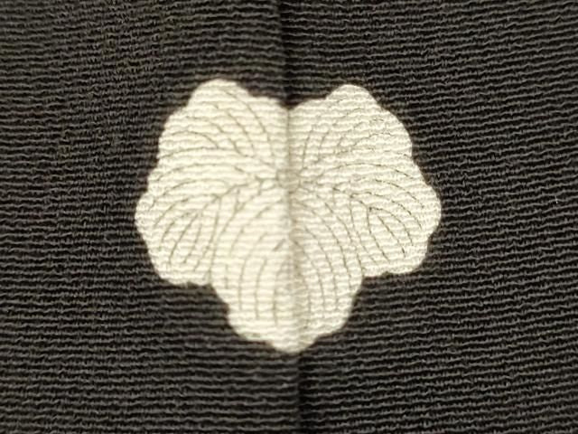 平和屋着物■豪華黒留袖　刺繍　道長花鳥文　金彩　正絹　逸品　DABK9792cd