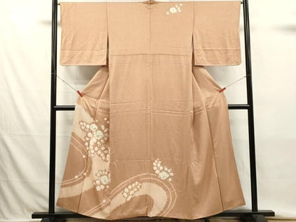 平和屋着物■訪問着　絞り　辻が花　正絹　逸品　DABK9807cd
