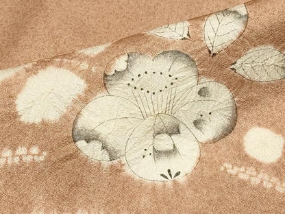 平和屋着物■訪問着　絞り　辻が花　正絹　逸品　DABK9807cd