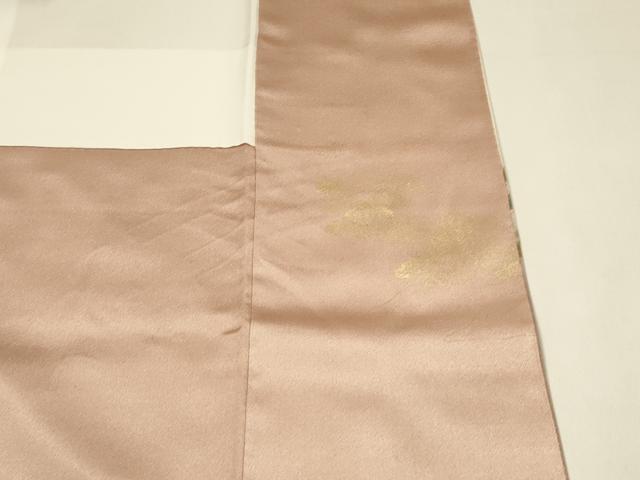 平和屋着物■豪華色留袖　駒刺繍　渡橋花松文　暈し染め　金彩　正絹　逸品　DABL0008qp