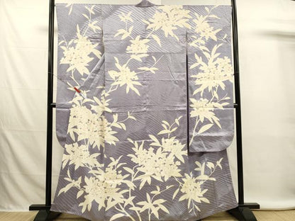 平和屋着物■豪華振袖　刺繍　枝花文　金彩　正絹　逸品　DABL0023qp