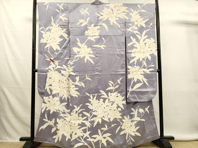 平和屋着物■豪華振袖　刺繍　枝花文　金彩　正絹　逸品　DABL0023qp