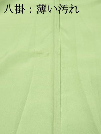 平和屋着物■上質な色無地　舞花地紋　夏虫色　やまと誂製　正絹　逸品　未使用　DABL0074qp