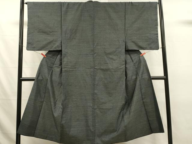 平和屋着物■男性　本場大島紬　抽象文　正絹　逸品　DABL0086qp