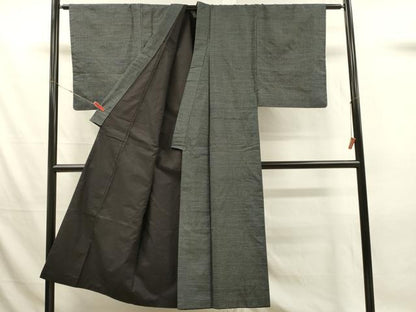 平和屋着物■男性　本場大島紬　抽象文　正絹　逸品　DABL0086qp