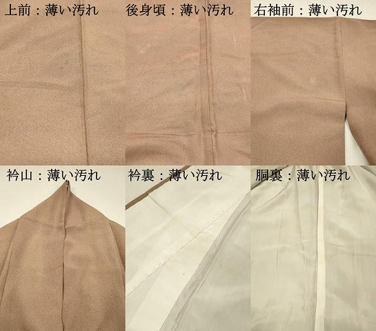 平和屋着物■上質な小紋　作家物　霞文　暈し染め　正絹　逸品　DABL0094qp