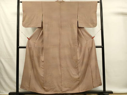 平和屋着物■上質な小紋　作家物　霞文　暈し染め　正絹　逸品　DABL0094qp