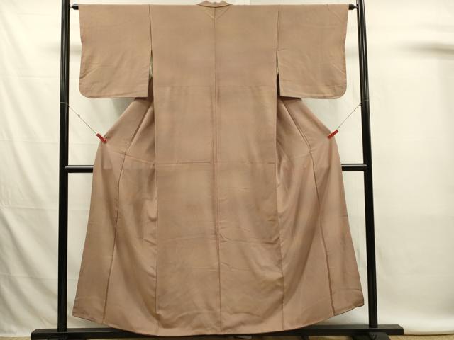 平和屋着物■上質な小紋　作家物　霞文　暈し染め　正絹　逸品　DABL0094qp
