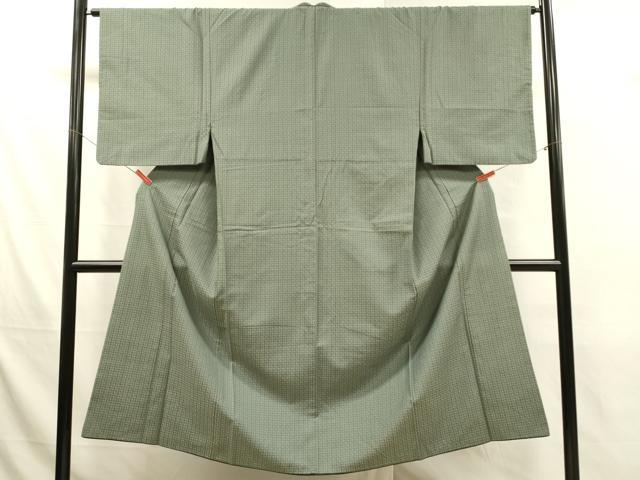 平和屋着物■男性　紬　福寿　正絹　逸品　DABL0100qp