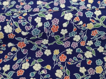 平和屋着物■上質な小紋　小花尽くし　正絹　逸品　未使用　DABL0536ya
