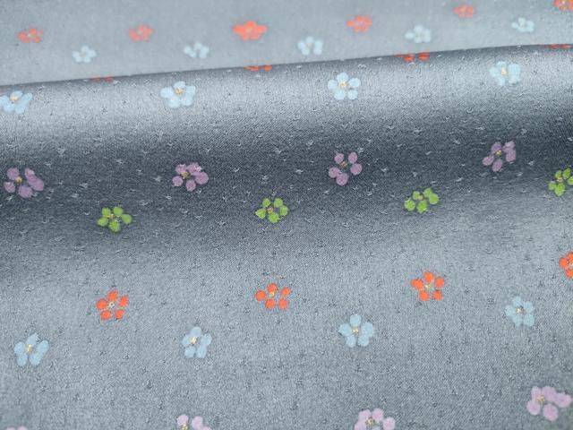 平和屋着物■上質な小紋　小花尽くし　正絹　逸品　DABL0639ya