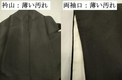 平和屋着物■豪華黒留袖　駒刺繍　御所車人物風景花松文　暈し染め　金彩　正絹　逸品　DABL0643ya