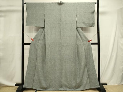 平和屋着物■上質な小紋　小花尽くし　正絹　逸品　DABL0711ya