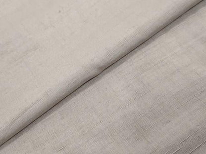 平和屋着物●池田重子コレクション　本場結城紬　重要無形文化財　桜鼠色　奥順織物謹製　証紙付き　正絹　逸品　DABL1006ud