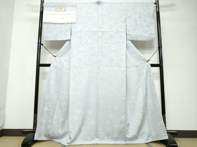 平和屋着物●皇室献上作家　北出与三郎　訪問着　舞葉文　証紙付き　正絹　逸品　DABL1007ud