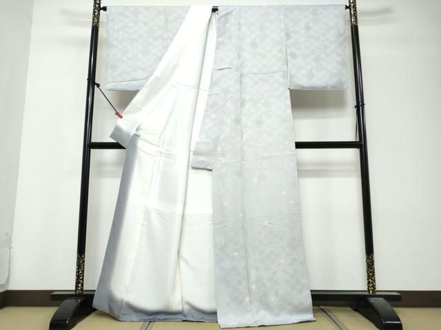 平和屋着物●皇室献上作家　北出与三郎　訪問着　舞葉文　証紙付き　正絹　逸品　DABL1007ud