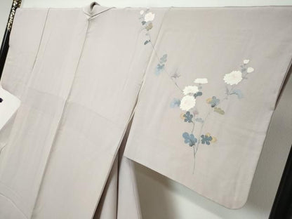 平和屋着物●訪問着　友禅　作家物　童子遊び　暈し染め　正絹　逸品　DABL1016ud