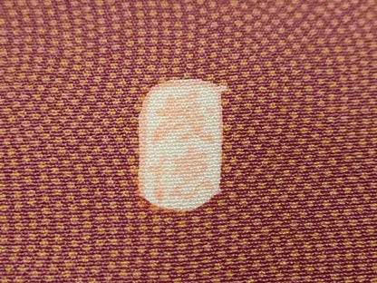 平和屋着物●江戸小紋　訪問着　作家物　枝松文　正絹　逸品　DABL1021ud