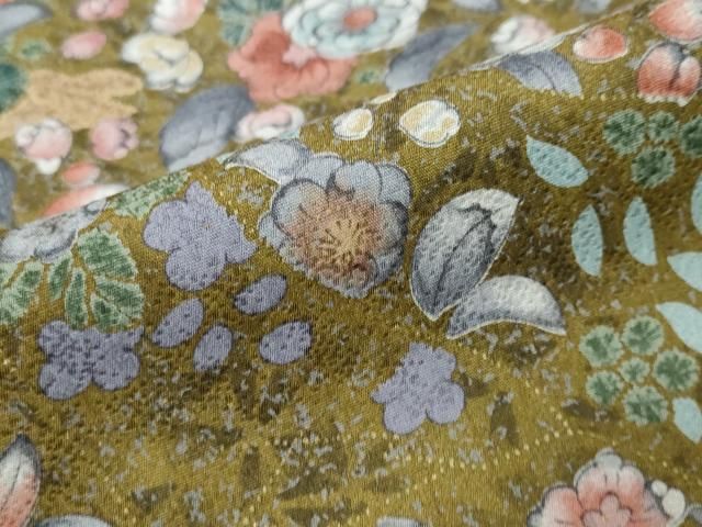 平和屋着物●訪問着　辻が花　暈し染め　正絹　逸品　DABL1027ud