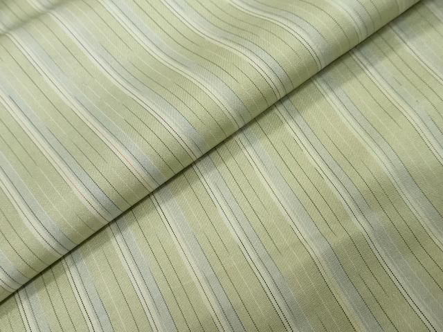 平和屋着物●本場縞大島紬　変わり縞　正絹　逸品　DABL1048ud