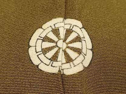 平和屋着物●訪問着　作家物　駒刺繍　糸車花蝶文　源氏香　暈し染め　金彩　正絹　逸品　DABL1050ud