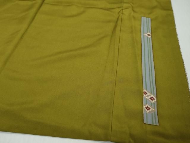平和屋着物●訪問着　作家物　駒刺繍　糸車花蝶文　源氏香　暈し染め　金彩　正絹　逸品　DABL1050ud
