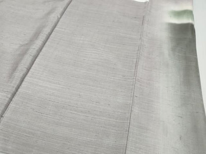 平和屋着物●結城紬　訪問着　総刺繍　流水鴛鴦文　証紙付き　正絹　逸品　DABL1072ud