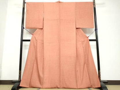 平和屋着物●内田秀一　江戸小紋　更紗花唐草文　正絹　逸品　DABL1079ud
