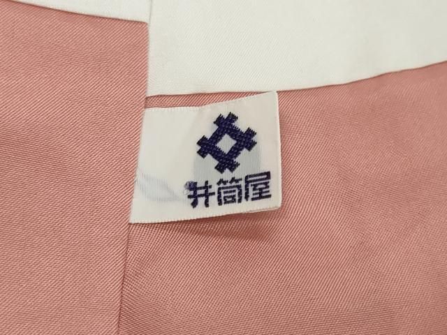 平和屋着物●上質な紬　霞文　正絹　逸品　DABL1090ud