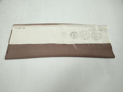 平和屋着物●訪問着　風景文　金彩　反端付き　正絹　逸品　DABL1123ud