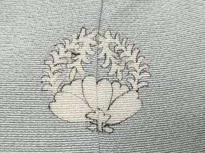 平和屋着物●訪問着　草花文　暈し染め　金彩　正絹　逸品　DABL1153ud