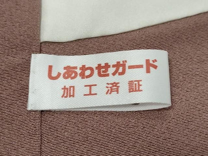 平和屋着物●訪問着　友禅　作家物　童子遊び　正絹　逸品　DABL1154ud