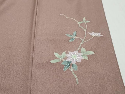 平和屋着物●訪問着　友禅　作家物　童子遊び　正絹　逸品　DABL1154ud