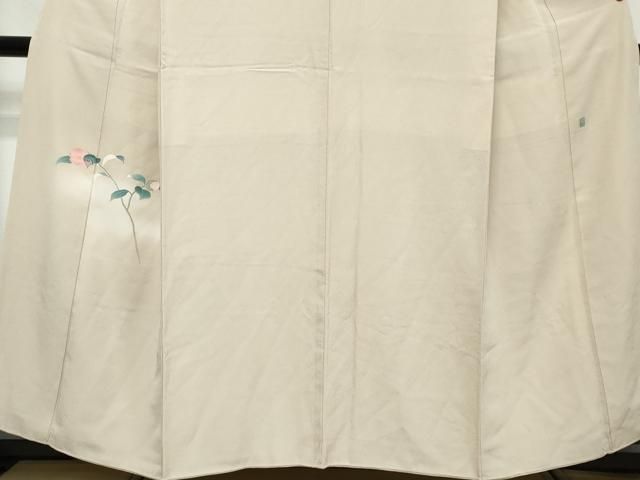 平和屋着物●本加賀友禅作家　沢飯芳雄　色留袖　草花文　暈し染め　正絹　逸品　DABL1175ud