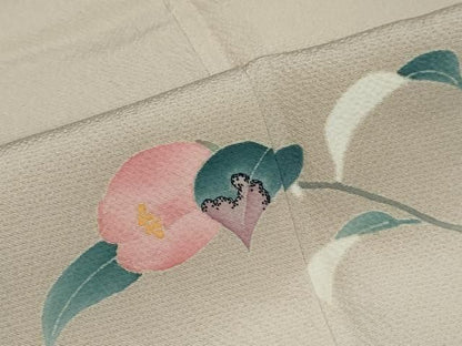平和屋着物●本加賀友禅作家　沢飯芳雄　色留袖　草花文　暈し染め　正絹　逸品　DABL1175ud